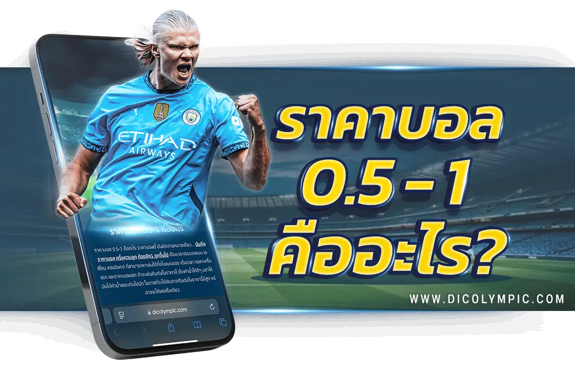 ราคาบอล 0.5-1 คืออะไร